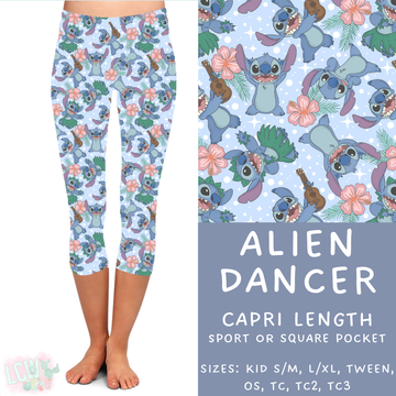 Batch #360 - Magical Faves 13 - Closes 6/23 - ETA late August - Alien Dancer Capri Length Leggings