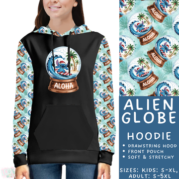 Batch #432 - Winter Globes - Closes 10/17 - ETA early December - Alien Globe Hoodie