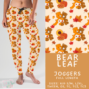 In Production - Batch #409 - Bear Leaf Joggers - TC2
