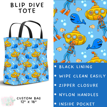 Batch #339 - Character Summer - Closes 5/15 - ETA mid July - Blip Dive Tote
