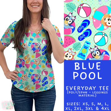 Batch #339 - Character Summer - Closes 5/15 - ETA mid July - Blue Pool Everyday Tee