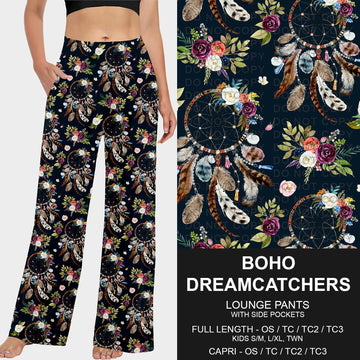 B227 - Preorder Boho Dreamcatchers Lounge Pants (Closes 5/04. ETA: mid July)