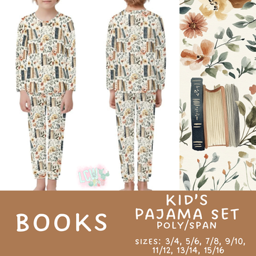 Batch #344 - Family Pajama Party - Closes 5/23 - ETA late July - Books Kid's Pajama Sets