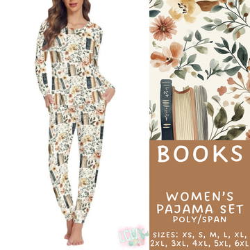 Batch #344 - Family Pajama Party - Closes 5/23 - ETA late July - Books Women's Pajama Set