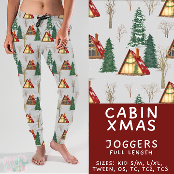 Batch #433 - Winter Cabin - Closes 10/20 - ETA early Dec - Cabin Xmas Joggers