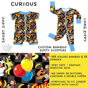 Batch #352 - Little Dreamers 5 - Closes 6/6 - ETA mid July - Curious Short and Long Zippy Sleeper