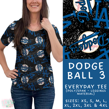 Batch #343 - Home Run Collection - Closes 5/22 - ETA mid July - Dodge Ball 3 Everyday Tee