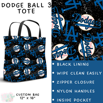 Batch #343 - Home Run Collection - Closes 5/22 - ETA mid July - Dodge Ball 3 Tote