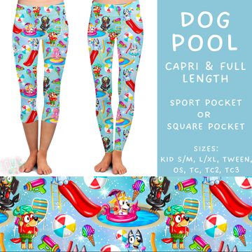 Batch #339 - Character Summer - Closes 5/15 - ETA mid July - Dog Pool Full and Capri Length Leggings