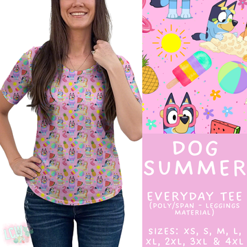 Batch #339 - Character Summer - Closes 5/15 - ETA mid July - Dog Summer Everyday Tee