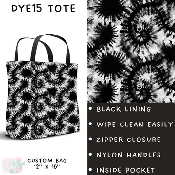 Batch #341 - Tie Dye Collection - Closes 5/19 - ETA early July - DYE15 Tote