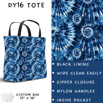 Batch #341 - Tie Dye Collection - Closes 5/19 - ETA early July - DYE16 Tote