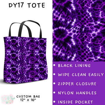 Batch #341 - Tie Dye Collection - Closes 5/19 - ETA early July - DYE17 Tote