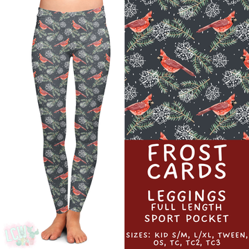 Batch #435 - Winter Wonderland 3 - Closes 10/23 - ETA early/mid Dec - Frost Cards Full Length Leggings