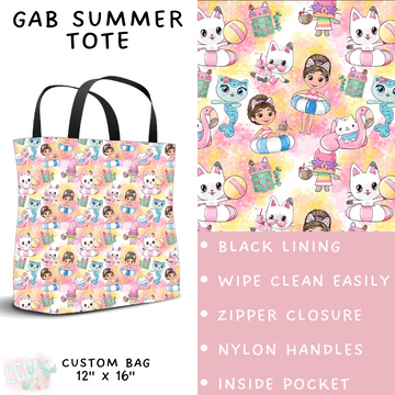 Batch #339 - Character Summer - Closes 5/15 - ETA mid July - Gab Summer Tote