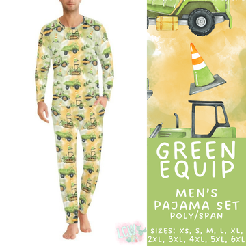 Batch #344 - Family Pajama Party - Closes 5/23 - ETA late July - Green Equip Men's Pajama Set