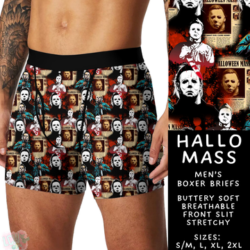 Batch #340 - Comfortable Underwear 4 - Closes 5/16 - ETA early July - Hallo Mass Men's Boxer Briefs