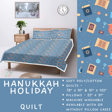 Batch #410 - Cozy Quilts - Closes 9/10 - ETA late October - Hannukah Holiday Quilt