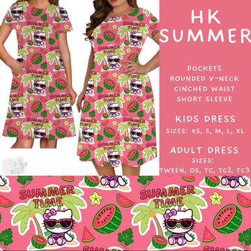 Batch #339 - Character Summer - Closes 5/15 - ETA mid July - HK Summer Adult & Kids Dresses