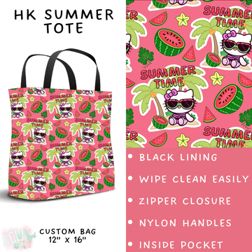 Batch #339 - Character Summer - Closes 5/15 - ETA mid July - HK Summer Tote