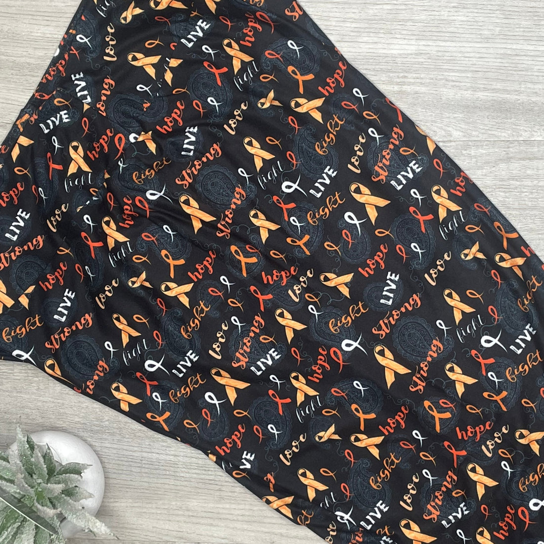 Orange Ribbon leggings