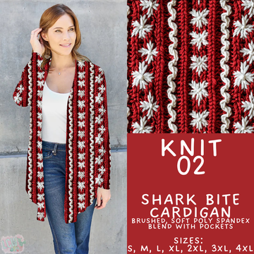 Batch #437 - Christmas Knit 2 - Closes 10/27 - ETA mid Dec - Knit 02 Cardigan
