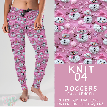Batch #437 - Christmas Knit 2 - Closes 10/27 - ETA mid Dec - Knit 04 Joggers