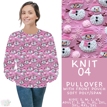 Batch #437 - Christmas Knit 2 - Closes 10/27 - ETA mid Dec - Knit 04 Pocket Pullover
