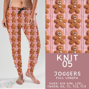 Batch #437 - Christmas Knit 2 - Closes 10/27 - ETA mid Dec - Knit 05 Joggers