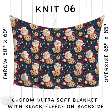 Batch #437 - Christmas Knit 2 - Closes 10/27 - ETA mid Dec - Knit 06 Blanket