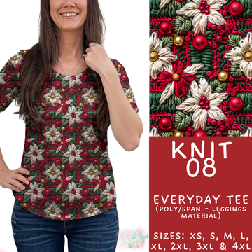 Batch #437 - Christmas Knit 2 - Closes 10/27 - ETA mid Dec - Knit 08 Everyday Tee