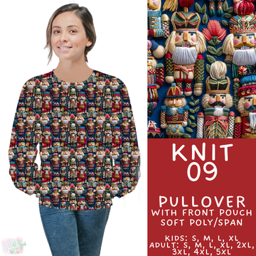 Batch #437 - Christmas Knit 2 - Closes 10/27 - ETA mid Dec - Knit 09 Pocket Pullover