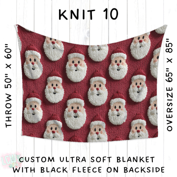 Batch #437 - Christmas Knit 2 - Closes 10/27 - ETA mid Dec - Knit 10 Blanket