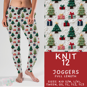 Batch #437 - Christmas Knit 2 - Closes 10/27 - ETA mid Dec - Knit 12 Joggers