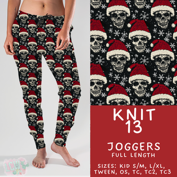 Batch #437 - Christmas Knit 2 - Closes 10/27 - ETA mid Dec - Knit 13 Joggers