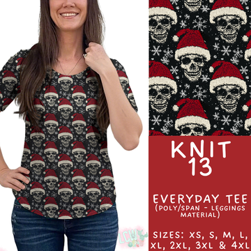 Batch #437 - Christmas Knit 2 - Closes 10/27 - ETA mid Dec - Knit 13 Everyday Tee
