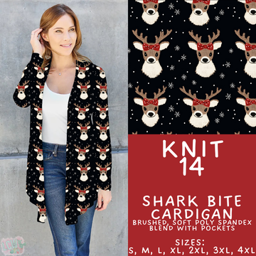 Batch #437 - Christmas Knit 2 - Closes 10/27 - ETA mid Dec - Knit 14 Cardigan