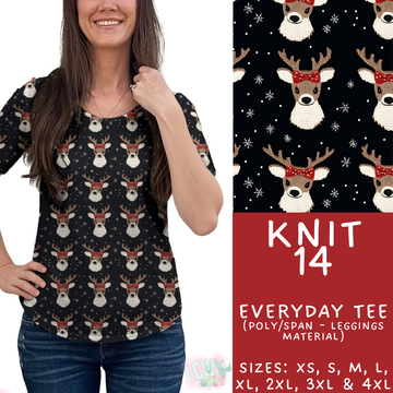 Batch #437 - Christmas Knit 2 - Closes 10/27 - ETA mid Dec - Knit 14 Everyday Tee