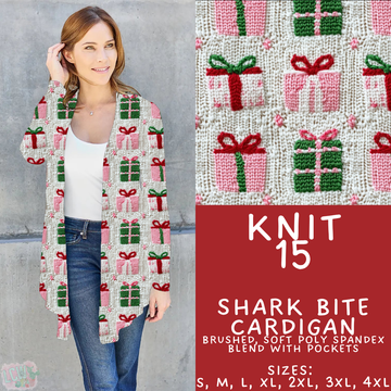 Batch #437 - Christmas Knit 2 - Closes 10/27 - ETA mid Dec - Knit 15 Cardigan