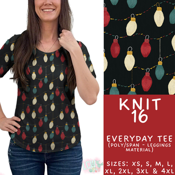 Batch #437 - Christmas Knit 2 - Closes 10/27 - ETA mid Dec - Knit 16 Everyday Tee