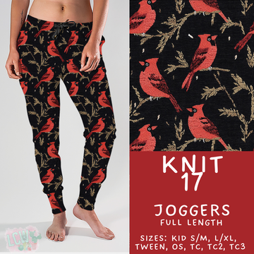 Batch #437 - Christmas Knit 2 - Closes 10/27 - ETA mid Dec - Knit 17 Joggers