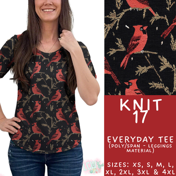 Batch #437 - Christmas Knit 2 - Closes 10/27 - ETA mid Dec - Knit 17 Everyday Tee