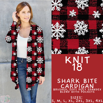 Batch #437 - Christmas Knit 2 - Closes 10/27 - ETA mid Dec - Knit 18 Cardigan