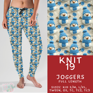 Batch #437 - Christmas Knit 2 - Closes 10/27 - ETA mid Dec - Knit 19 Joggers