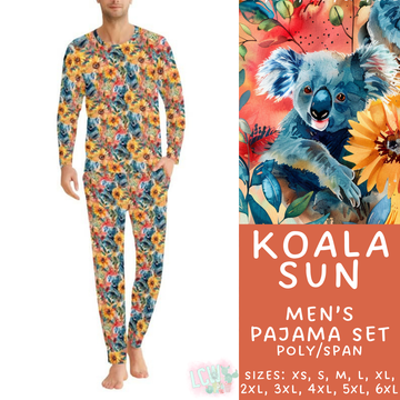 Batch #344 - Family Pajama Party - Closes 5/23 - ETA late July - Koala Sun Men's Pajama Set