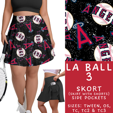 Batch #343 - Home Run Collection - Closes 5/22 - ETA mid July - LA Ball 3 Skort