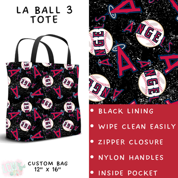 Batch #343 - Home Run Collection - Closes 5/22 - ETA mid July - LA Ball 3 Tote