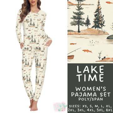 Batch #344 - Family Pajama Party - Closes 5/23 - ETA late July - Lake Time Women's Pajama Set