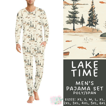Batch #344 - Family Pajama Party - Closes 5/23 - ETA late July - Lake Time Men's Pajama Set
