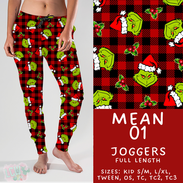 Batch #436 - Mr Mean 2 - Closes 10/24 - ETA early Dec - Mean 01 Joggers